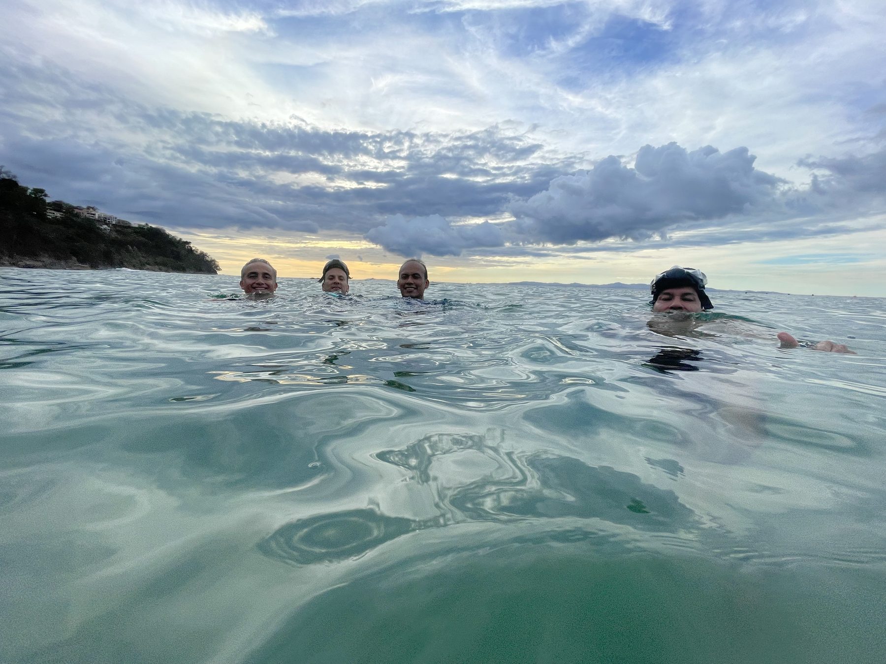 Snorkel Jaco guests at Playa Mantas, Jacó, Costa Rica
